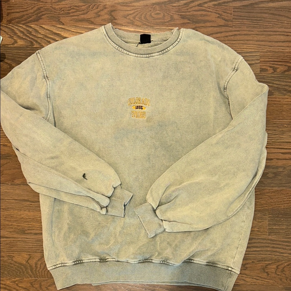 Urban Outfitters Beige Crewneck